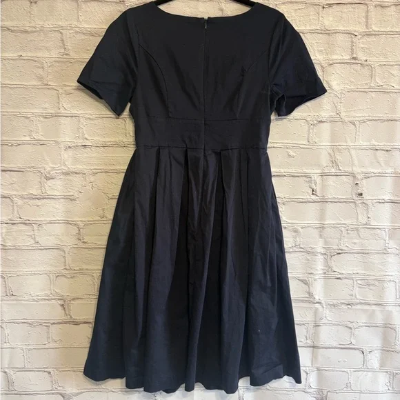 ModCloth Fit & Flare Dress in Navy Blue 💙 - Picture 6 of 9